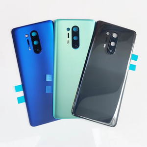 กระจกหลังโทรศัพท์คุณภาพดีสำหรับ OnePlus 8 Pro พร้อมฝาครอบด้านหลัง เลนส์กล้อง และกาว - Product Image 2