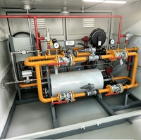 Stasiun Pengatur Tekanan CNG Prms 400nm3/H yang Dapat Disesuaikan dengan Keandalan Tinggi untuk Kontrol Gas yang Presisi