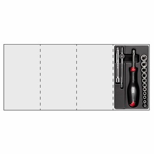 Kit de Almacenamiento de Herramientas 519/604APOL con Juego de Destornilladores y Llaves de Vaso para Tareas de Reparación de Precisión - Product Image 1