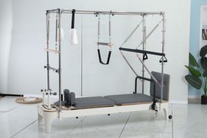 Multi-function Pilates Combo Machine <strong>Focus</strong> on Integrated Flexibility and Posture Correction Exercises with Sturdy Tower System - Product Image 2