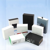 Boîte d'emballage en papier pour écouteurs casque personnalisé Boîtes d'emballage en papier de carton pour écouteurs produits électroniques casque d'écoute avec logo