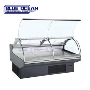 Refrigerador de exhibición de carne deli, puerta de vidrio abatible, venta al por mayor - Product Image 3