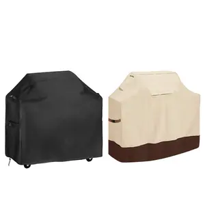 Atacado UV & poeira resistente logotipo personalizado ao ar livre mobiliário churrasco capa Superior qualidade churrasco cobre