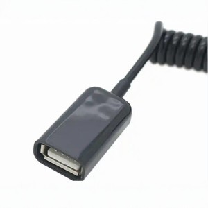 สายเคเบิลอะแดปเตอร์ USB 15 ซม. ประเภทมาตรฐานสำหรับคอมพิวเตอร์หัวเดียวสีดำและสีขาวพีวีซีไนลอน - Product Image 2
