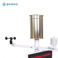 Enregistreur de données météo extérieur standard Station météo numérique Rs485/analogique avec jauge de pluie PM2.5 divers capteurs