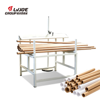 Machine à tubes en papier à 60 % plus efficace avec dispositif intégré d'alimentation, de collage et de guidage du papier