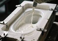 Modelo básico Artículos sanitarios Precio económico Cuencos de inodoro de lavado tipo dividido Fácil Instalación y mantenimiento