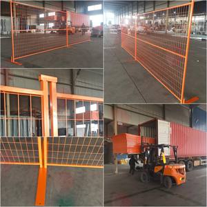 Canada 6x9.5ft xây dựng tạm thời kim loại an ninh hàng rào di động tạm thời hàng rào & lưới mắt cáo/cổng - Product Image 3