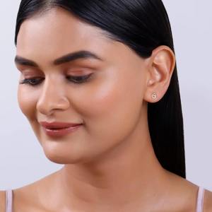 Pendientes de Diamantes con Diseño Personalizado, Joyería de Acero Inoxidable de Lujo Estilo Hip Hop para Mujer, para Fiestas - Product Image 5