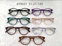 Nuevas Monturas Ópticas de Acetato Populares, Gafas Unisex, Stock Disponible, Venta Caliente, Surtido de Modelos, Monturas de Gafas