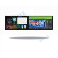 Ecran universel sans fil CarPlay 23 pouces à double panneau Radio multimédia de voiture GPS Radio de voiture Carplay Android Auto Navigation 4G WiF