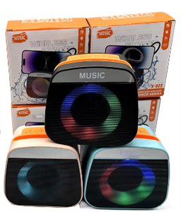 Altavoz Inalámbrico Bluetooth X-922 con Luces LED, Resistente al Agua, Sonido Potente, Altavoz Pequeño para Exteriores - Product Image 1