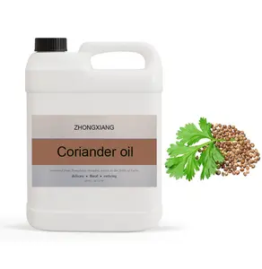 Оптовая продажа, 100% чистое и натуральное эфирное масло кориандра для ухода за кожей и волосами | Косметическое масло для большого количества