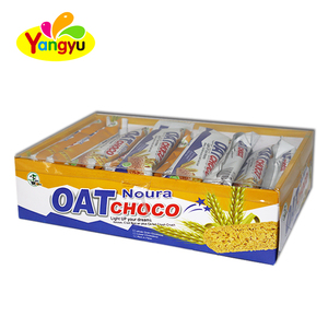 Ngon Sô Cô La Hương Vị Ngũ Cốc Kẹo Ngọt Ngào Dài Yến Mạch Thanh Kẹo Halal Đầy Màu Sắc Hộp Đóng Gói - Product Image 2