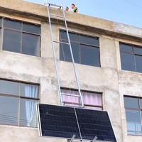 Plateforme élévatrice électrique en acier épaissi de 20 mètres, capacité 200 kg, pour matériaux de construction, élévateur, échelle élévatrice