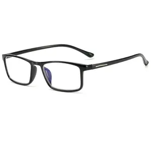 wholesale cheap finished -0.50 to -6.00 black square optical nearsighted glasses women men prescription myopia glasses