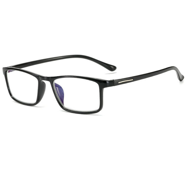 Wholesale Cheap Finished -0.50 to -6.00 Black square Optical Nearsighted Glasses Women Men Prescription Myopia Glasses