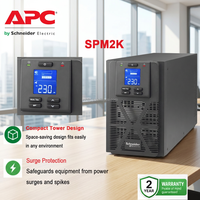 SPM2K 2000VA/1600W Onduleur monophasé en ligne avec batterie intégrée pour la sauvegarde de l'alimentation des serveurs, des réseaux et des appareils de bureau