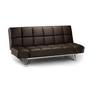 Ghế sofa giường gấp hiện đại khung kim loại, bọc da tổng hợp, đệm mút nhớt, 2 chỗ ngồi - Product Image 3