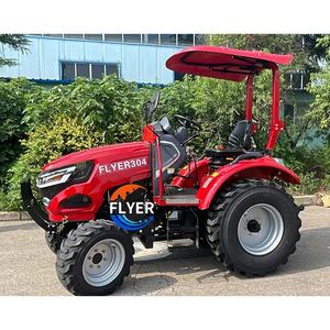 מכונת חקלאות טובה 40hp טרקטור קטן טרקטור קטן עם מעמיס קצה מעמיס - Product Image 1