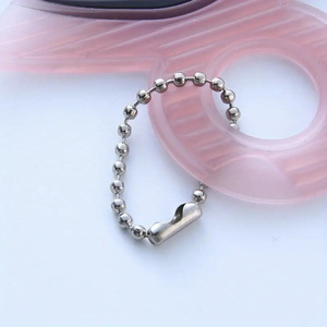 Thép không gỉ bóng chuỗi kết nối móc cài/số lượng lớn Chuỗi vòng cổ/đồ trang sức làm nguồn cung cấp DIY Craft chuỗi bạc treo chuỗi - Product Image 6