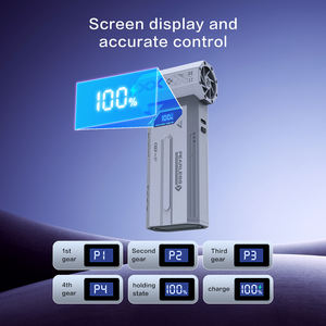 Mini ventilateur portatif électrique avec écran LCD USB-C dépoussiéreur d'air à charge rapide pour le <span class=keywords><strong>nettoyage</strong></span> - Product Image 3