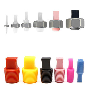 Phích Cắm Bảo Vệ Ren Phun Và Mạ Điện Nhiệt Độ Cao Nút Chặn Cao Su <span class=keywords><strong>Silicone</strong></span> Mặt Bích Nút Ren Cao Su - Product Image 3