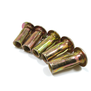 Mạ kẽm kẽm thép Pre bulbed Threaded rãnh cơ thể chèn chéo plusnut đèn lồng đinh tán NUT - Product Image 5