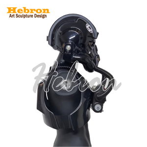 Costume de performance personnalisé pour pilotes de <span class=keywords><strong>Tie</strong></span> Fighter <span class=keywords><strong>Star</strong></span> <span class=keywords><strong>Wars</strong></span>, collection complète pour cosplay de personnage de film - Product Image 2