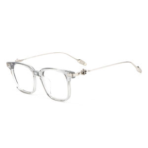 Kacamata presbiopia multifokal progresif, resep optik hitam emas hijau, pelek penuh merek mewah, bingkai mata gaya Punk - Product Image 3