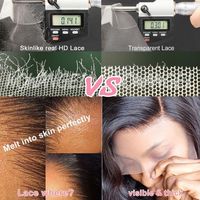 Vente en gros de cheveux humains à fermeture frontale en dentelle 5x5 fermeture 13x4 Swiss Lace Frontal 6x6 HD Extensions de cheveux humains à fermeture en dentelle