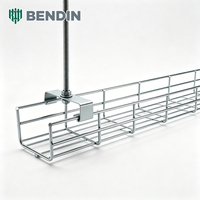 Supports de câbles en treillis métallique en acier galvanisé à faible teneur en carbone, sur mesure OEM, pour chemin de câbles en profilé en C, pour conduits de câblage de réseau basse tension