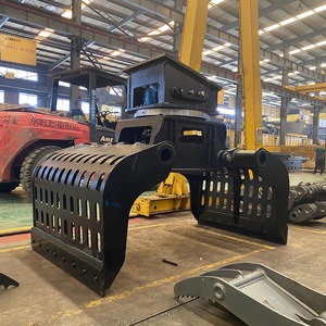 รถขุดก่อสร้างตะแกรงไฮดรอลิกหมุนได้ใช้สำหรับแผ่นเหล็กเครื่องคัดแยกไม้ - Product Image 6