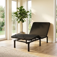 Base de lit ergonomique réglable en gros pour usine, cadre de lit électrique réglable à gravité zéro avec télécommande