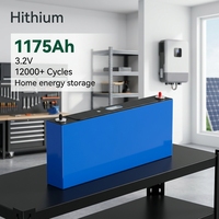 Baterai Lithium Besar 1175Ah 3.2V Grade A LiFePO4 Prismatic Deep Cycle Cell Long Life untuk Solar ESS Off Grid Penyimpanan Energi Rumah