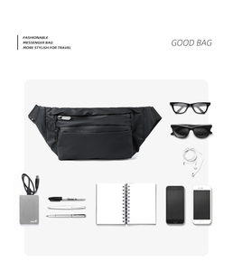 MOYYI Sacs de ceinture imperméables pour hommes Sac banane unisexe Sac banane de course Sac banane de sport pour hommes - Product Image 5