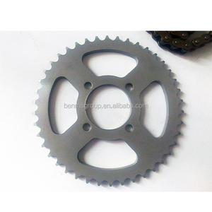 <span class=keywords><strong>AX100</strong></span> de la motocicleta de acero de 1045 kits de <span class=keywords><strong>cadena</strong></span> y piñón - Product Image 3