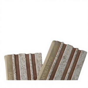 Cubierta de Menú de Bebidas de Cuero PU de Primera Calidad para Restaurantes, Certificación ISO, Diseño Elegante, Laminado de Madera Duradero, Grabado de Logotipo - Product Image 1