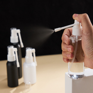 Botella de Plástico PET Blanca Vacía para Spray Nasal y Bucal con Boquilla Larga, Botella de Plástico Personalizada para Limpieza Nasal - Product Image 5