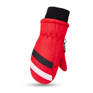 Gants thermiques d'hiver pour enfants de 2 à 5 ans, imperméables, sans doigts, pour le ski, sac de rangement chaud pour les activités de plein air, parents et enfants - Product Image 5