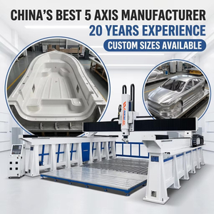 Nuevo Router CNC de 5 Ejes 2026 de Gran Escala 6x12m para Moldes de Casco de Barco/Yate con Husillo <span class=keywords><strong>Italiano</strong></span> y Servo Yaskawa - Product Image 1
