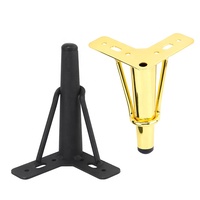 WINSTAR Moderne schwarze Möbel Y-Form Metall Schlafs ofa Beine für Tisch Ersatz