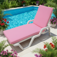 Outdoor Plain bequeme Sussex Sonnen liege Stuhl Kissen wasserdicht