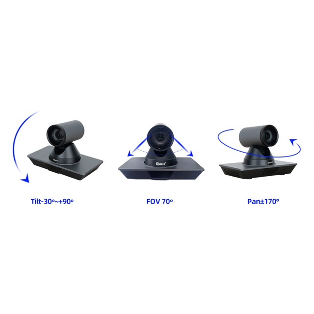Customizable Auto Capture 4K UHD Image OLED Screen Ptz 360 Video Conference Camera Track 4K