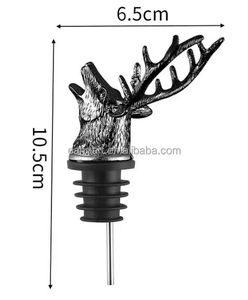 Tappi per Bottiglie di Vino Creativi e Unici a Forma di Cervo, Versatori per Liquori con Testa di Drago per Bar e Casa a Prezzo di Fabbrica - Product Image 6