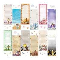 Notes adhésives parfumées magnétiques longues et créatives personnalisables – Couleurs et formes sur mesure, images personnalisables, style bloc-notes