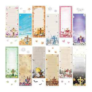 Notas Adhesivas Magnéticas Personalizadas, Creativas, Largas y Aromáticas, con Estilo Único, Parte Trasera Magnética Suave, Imágenes y Colores Personalizables - Product Image 4