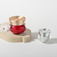 Pot en plastique haut de gamme vide de 10g, 30g, 40g pour crème de soin du visage, crème de nuit