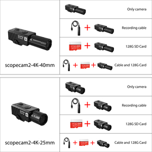 กล้อง RunCam Scope <span class=keywords><strong>Cam2</strong></span> 4K สำหรับปืนอัดลม กล้องสำหรับโดรน FPV ซูมดิจิตอล ปรับแต่งเส้นเล็งเป้าได้ กันน้ำระดับ IP64 ชุดอุปกรณ์โดรน FPV - Product Image 6