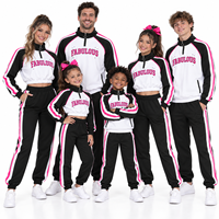 Ensemble de survêtement personnalisé pour cheerleading, enfants, jeunes, adultes, unisexe, pull à fermeture éclair, pantalon de jogging, survêtement d'équipe